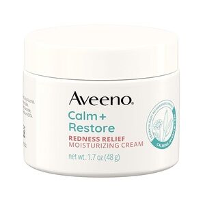 AVEENO Calm+Restore Redness Relief Moisturizing Cream, NEW